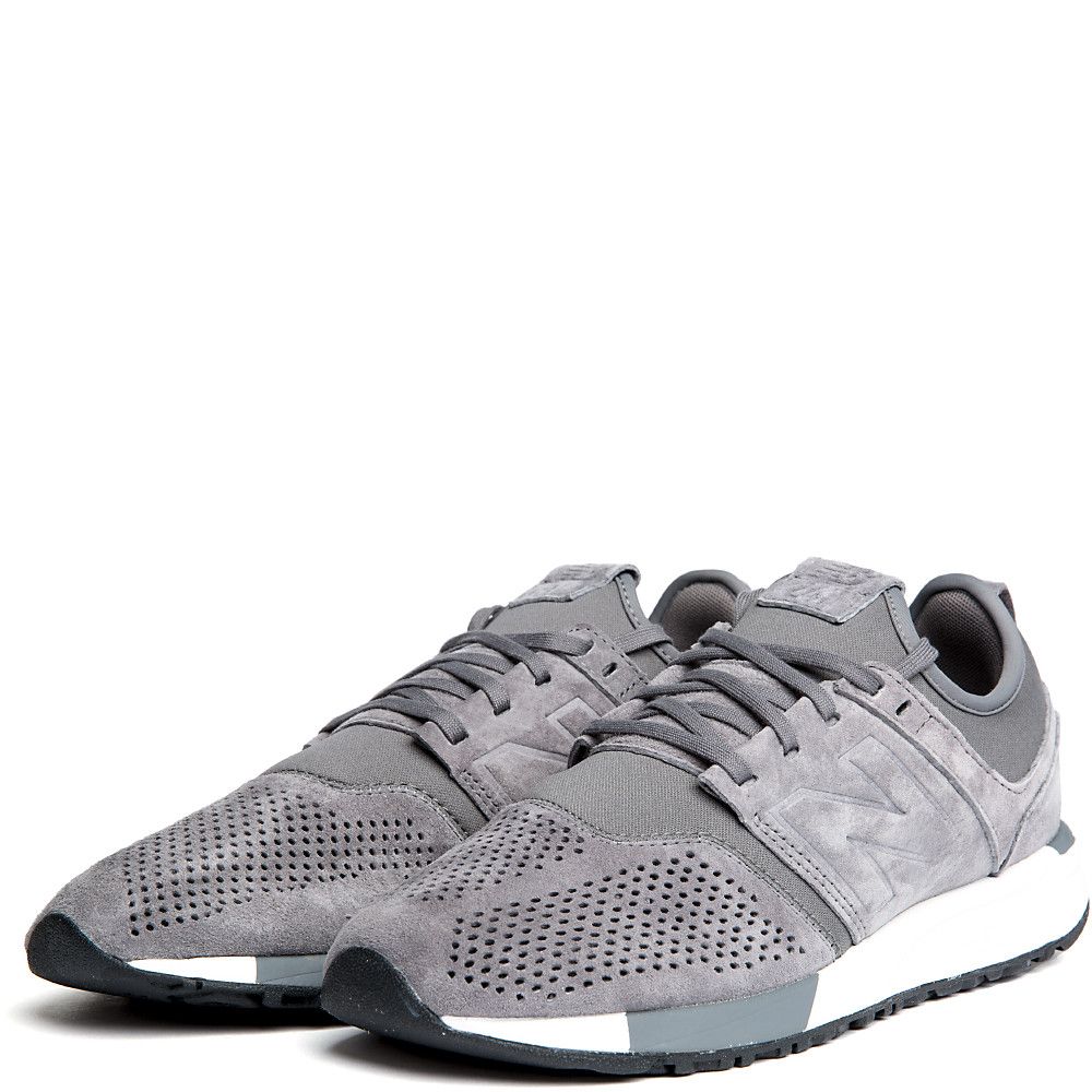 247 Suede Sneaker Grey/White 3 247 Suede Sneaker Grey/White