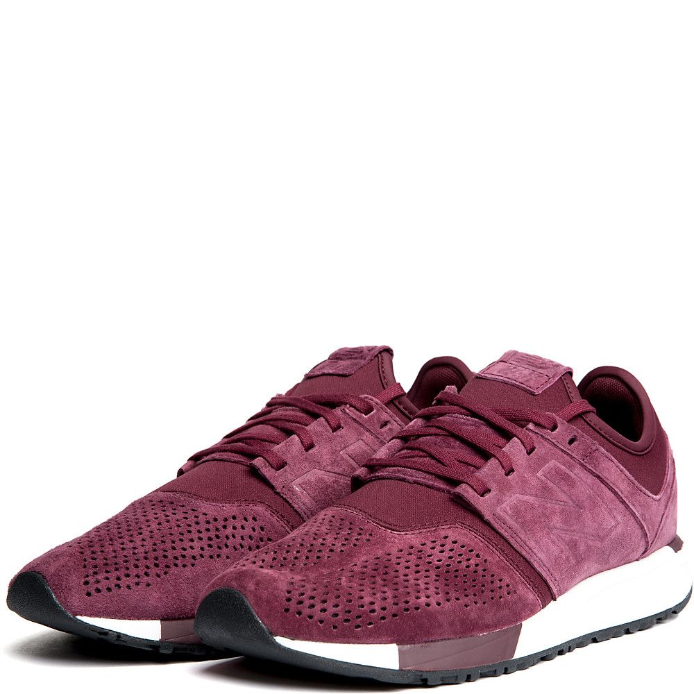 247 Suede Sneaker BURGUNDY/WHITE 3 247 Suede Sneaker BURGUNDY/WHITE