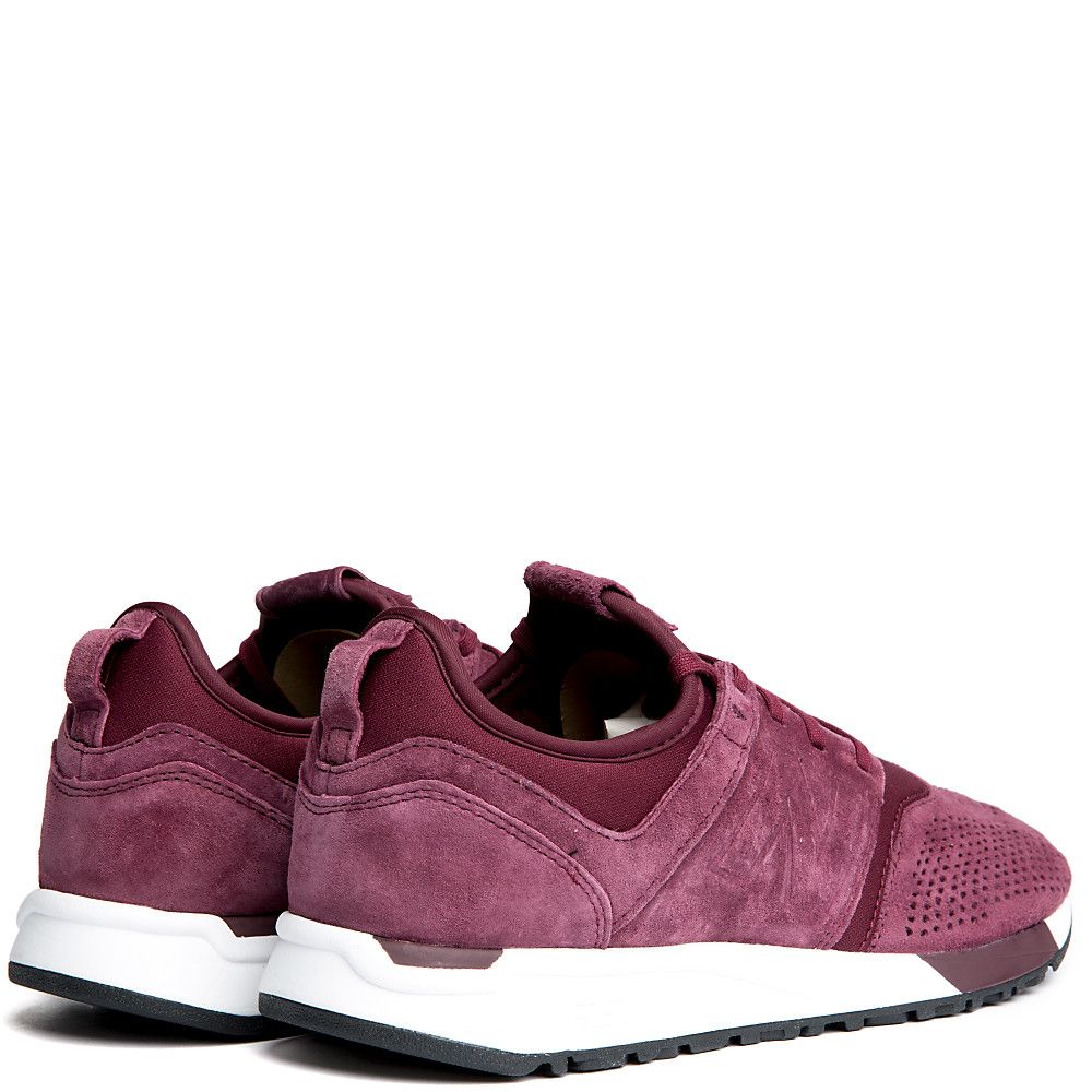 247 Suede Sneaker BURGUNDY/WHITE 4 247 Suede Sneaker BURGUNDY/WHITE