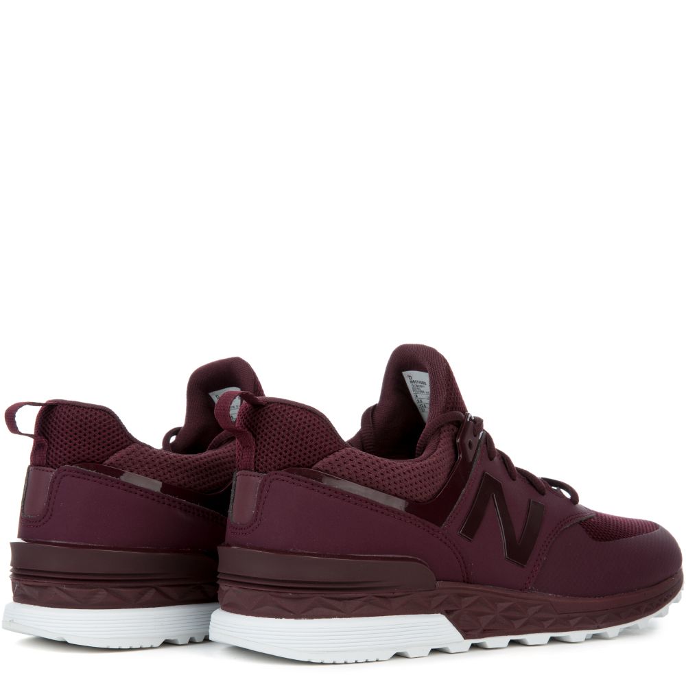 Men's 574 Classic Sneaker Burgundy 4 Men's 574 Classic Sneaker Burgundy