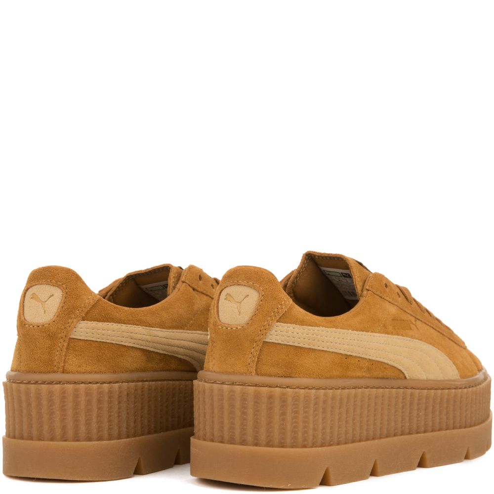 Women's Cleated Creeper Suede GOLDEN BROWN-LARK 4 Women's Cleated Creeper Suede GOLDEN BROWN-LARK
