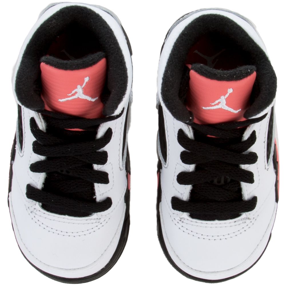 TODDLER JORDAN 5 RETRO WHITE/WHITE-SUNBLUSH-BLACK 6 TODDLER JORDAN 5 RETRO WHITE/WHITE-SUNBLUSH-BLACK