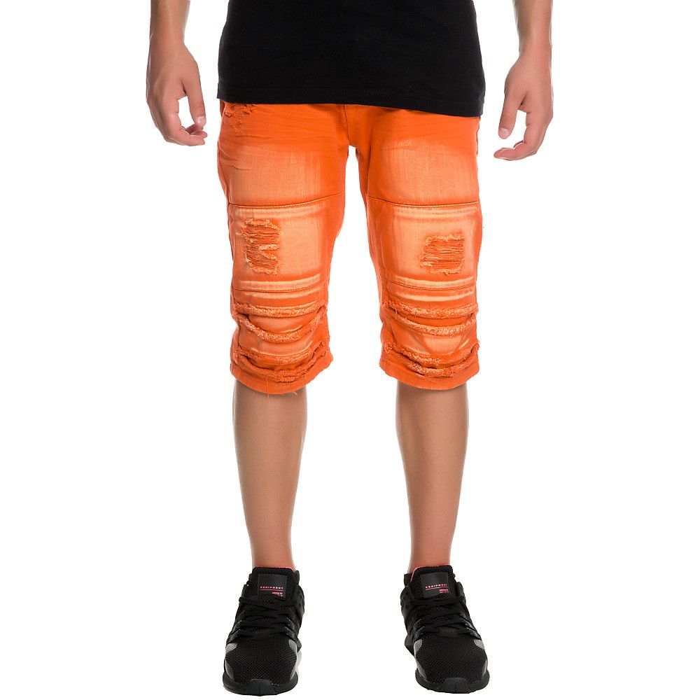 Bleached Twill Shorts