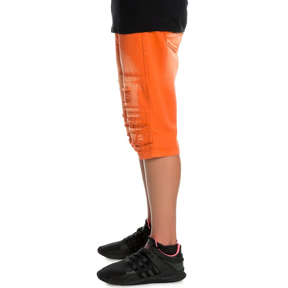 Bleached Twill Shorts