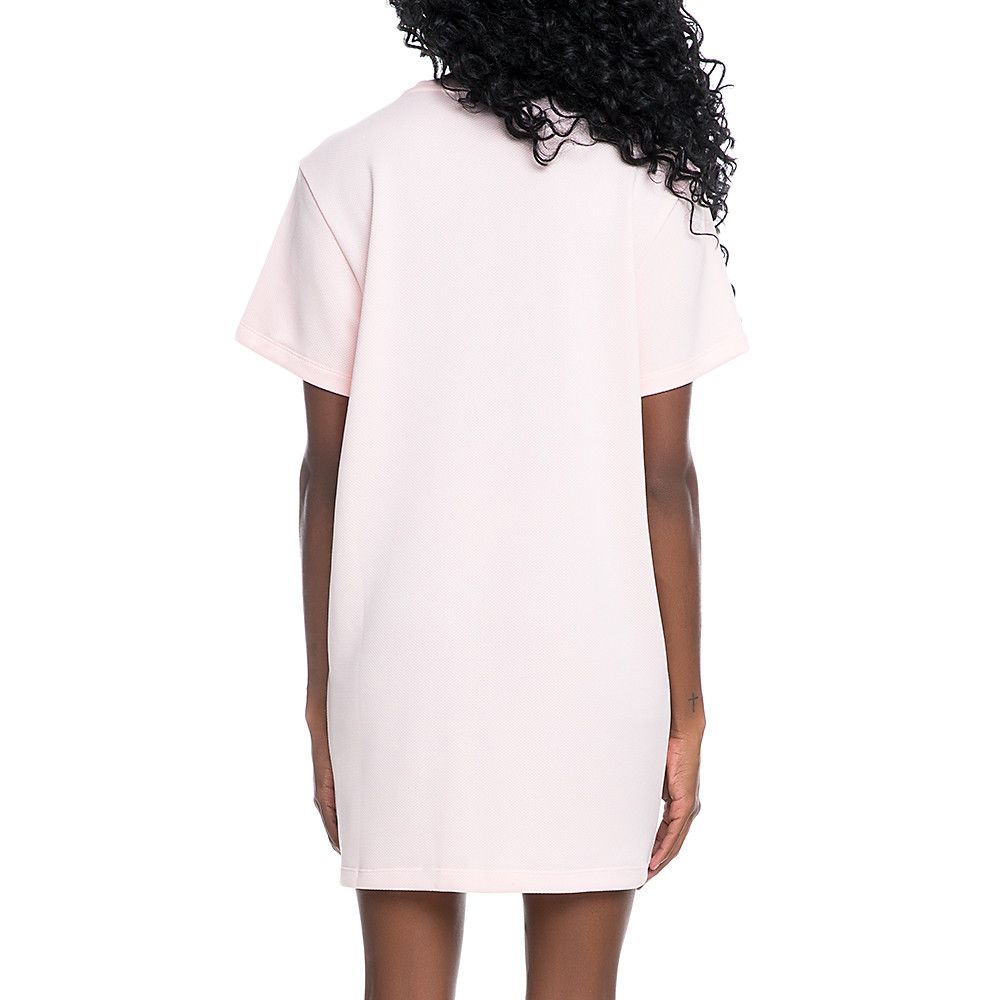 Women's Trefoil Tee Dress icey pink 3 Women's Trefoil Tee Dress icey pink