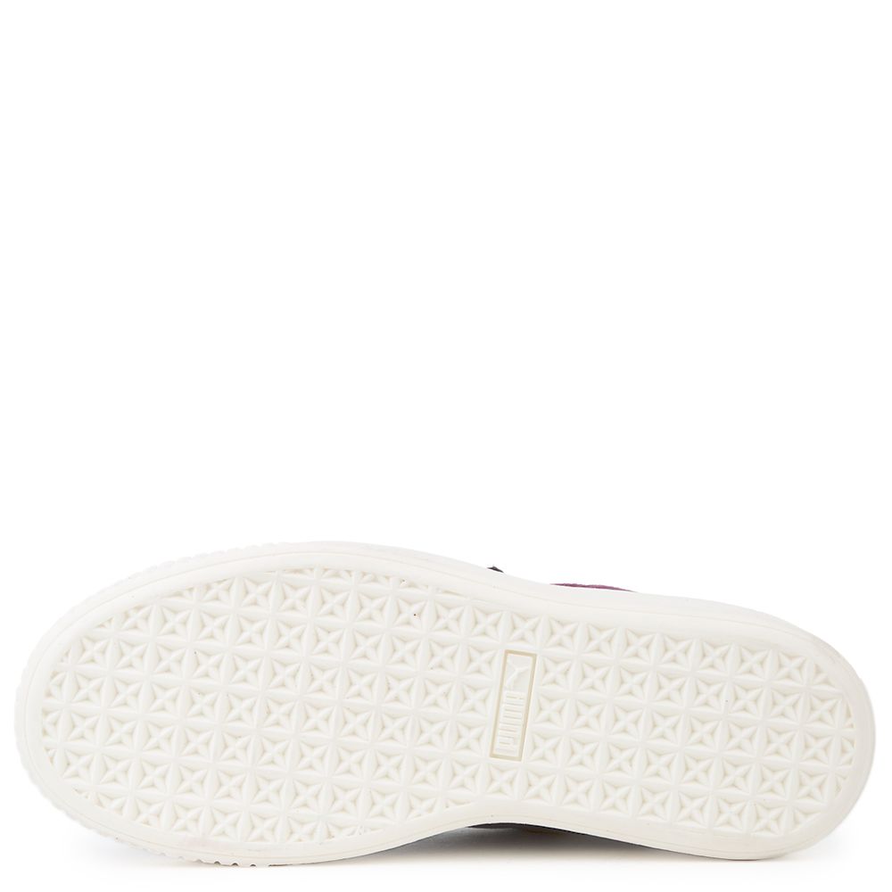 Suede Platform Strap Sneaker DARK PURPLE DARK PURPLE MARSHMALLOW