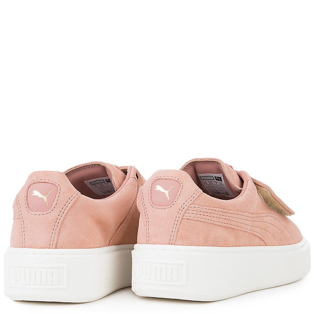 Suede Platform Strap Sneaker CAMEO BROWN-CAMEO BROWN MARSHMALLOW 4 Suede Platform Strap Sneaker CAMEO BROWN-CAMEO BROWN MARSHMALLOW