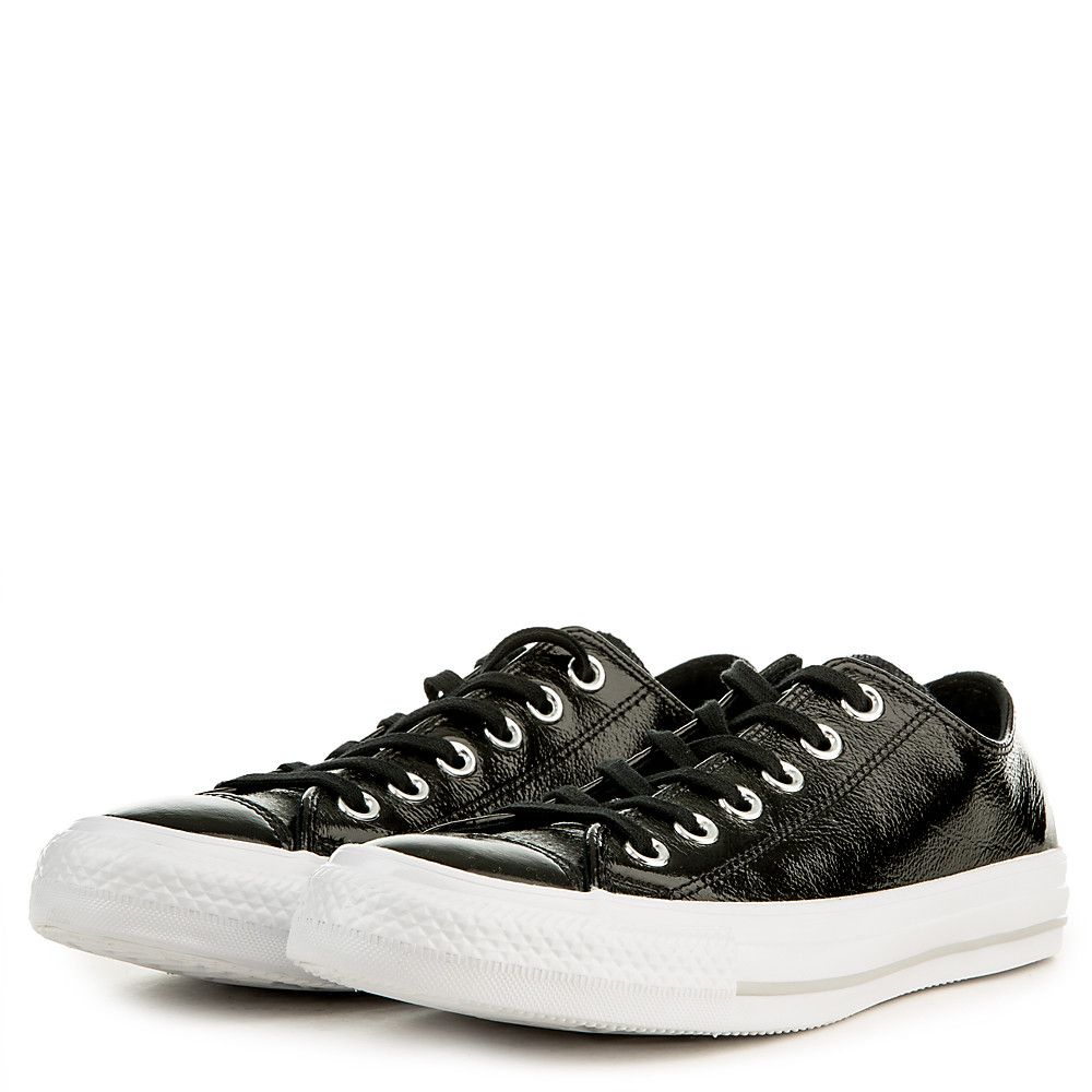 Chuck Taylor All Star Crinkled Sneaker BLACK/BLACK/WHITE 3 Chuck Taylor All Star Crinkled Sneaker BLACK/BLACK/WHITE