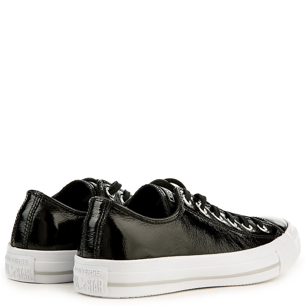 Chuck Taylor All Star Crinkled Sneaker BLACK/BLACK/WHITE 4 Chuck Taylor All Star Crinkled Sneaker BLACK/BLACK/WHITE