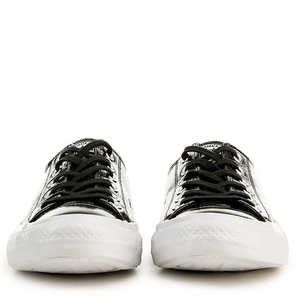 Chuck Taylor All Star Crinkled Sneaker BLACK/BLACK/WHITE 7 Chuck Taylor All Star Crinkled Sneaker BLACK/BLACK/WHITE