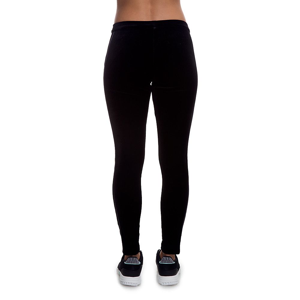 Women's Velvet Leggings BLACK 3 Women's Velvet Leggings BLACK