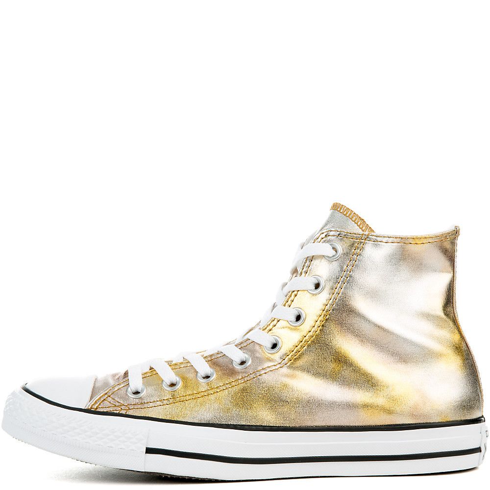 CTAS Metallic Canvas Sneaker silver/gold/black/white