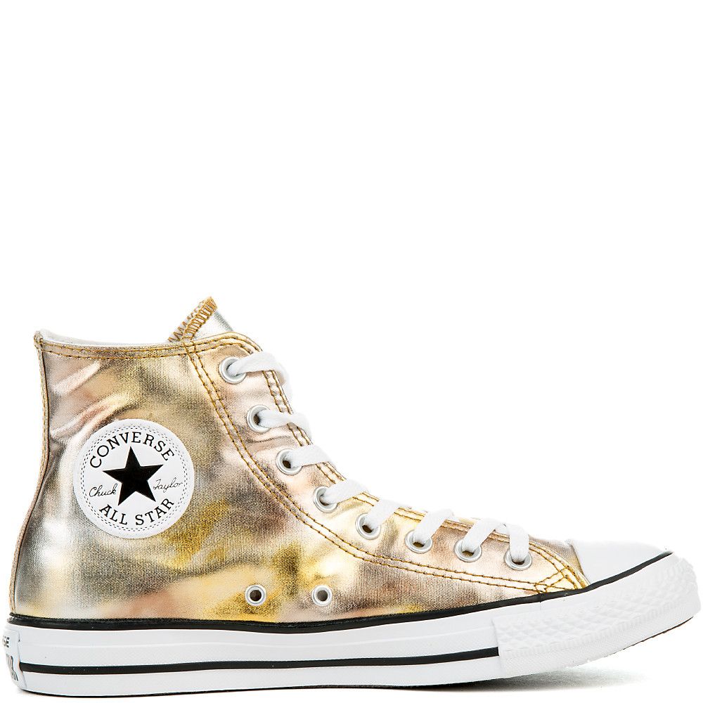 CTAS Metallic Canvas Sneaker silver/gold/black/white