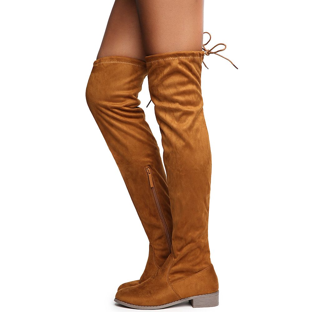 Olympia-14 Knee-High Boot Camel