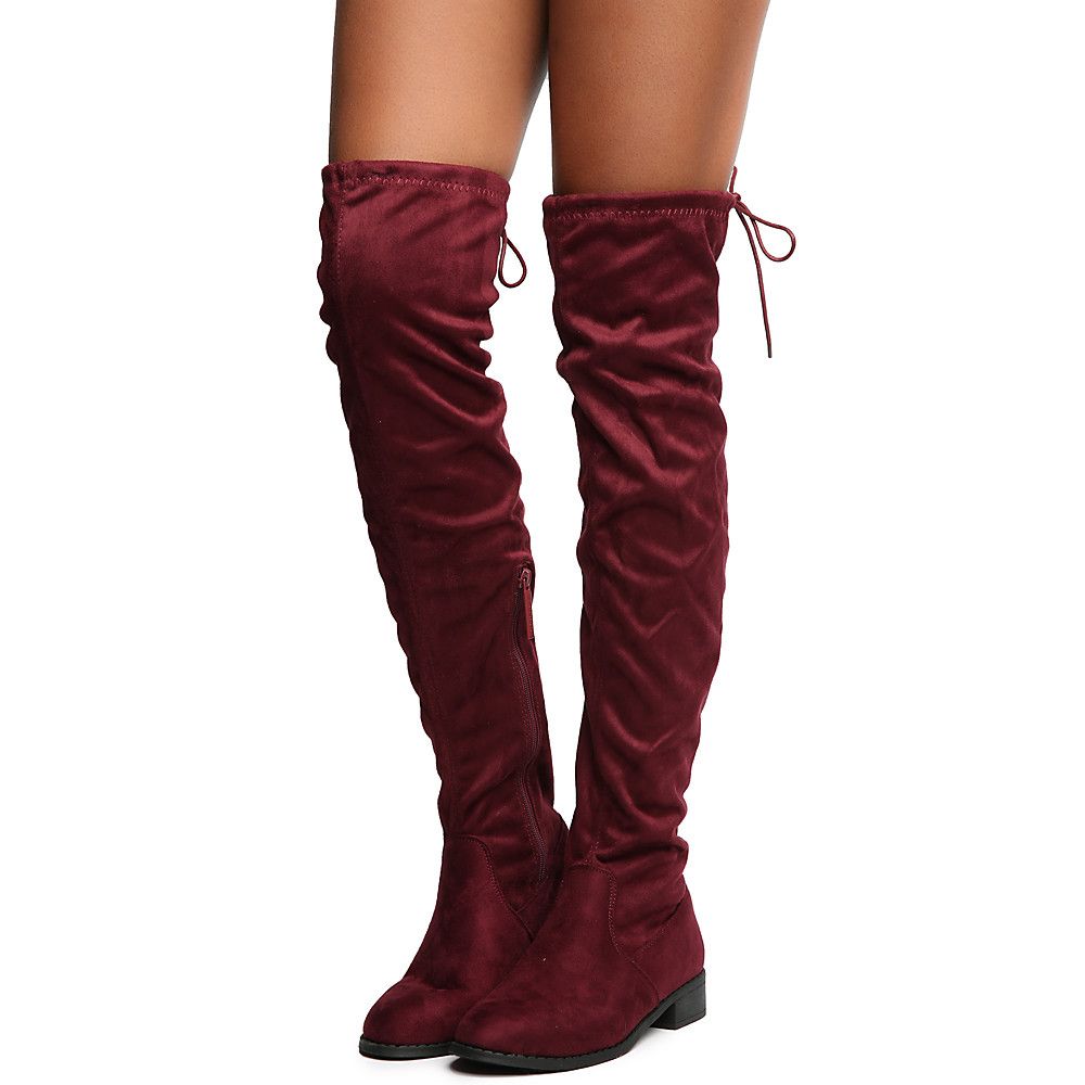 Olympia-14 Knee-High Boot Wine 3 Olympia-14 Knee-High Boot Wine