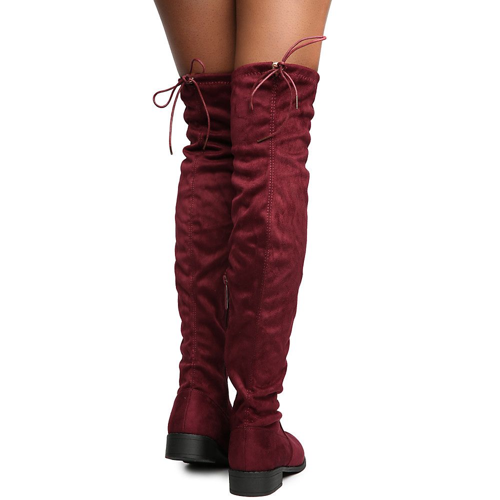 Olympia-14 Knee-High Boot Wine 4 Olympia-14 Knee-High Boot Wine