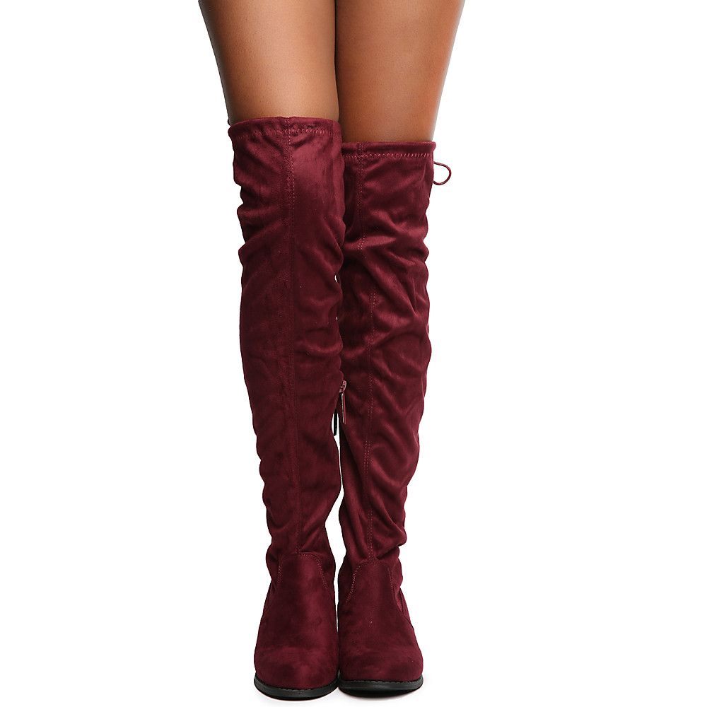 Olympia-14 Knee-High Boot Wine 5 Olympia-14 Knee-High Boot Wine