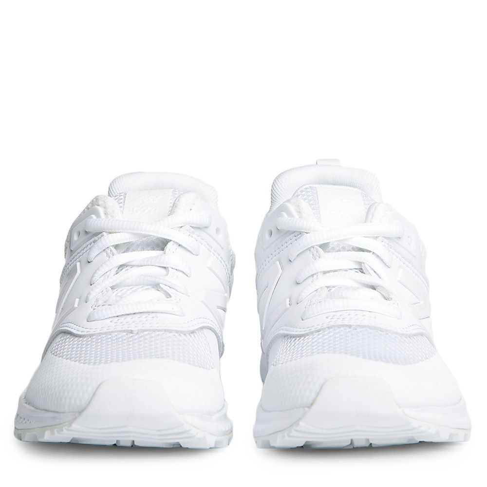 Juniors 574 Sneaker WHITE/WHITE 7 Juniors 574 Sneaker WHITE/WHITE