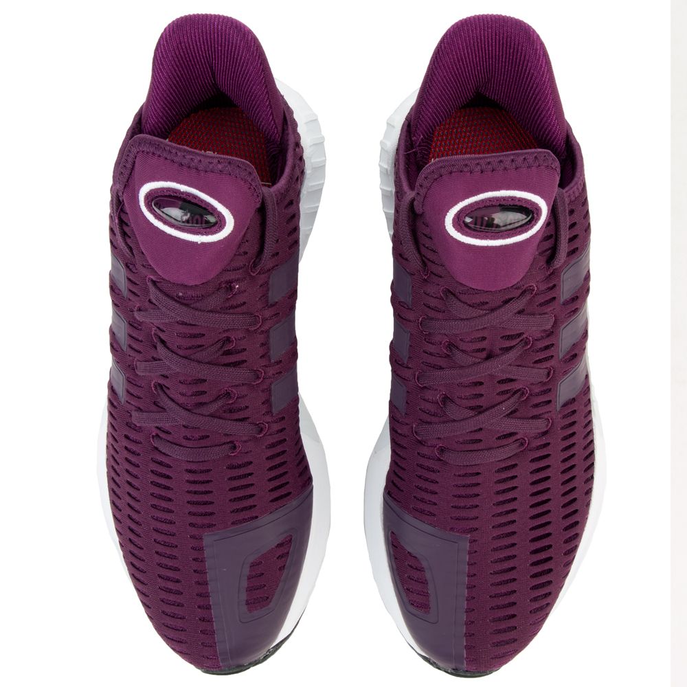 WOMEN'S ADIDAS CLIMACOOL 02/17 REDNIT/REDNIT/FTWWHT 6 WOMEN'S ADIDAS CLIMACOOL 02/17 REDNIT/REDNIT/FTWWHT