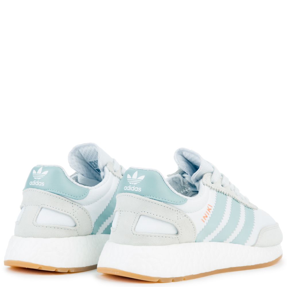 adidas Iniki Women's Off-White Sneakers FTWWHT/TACGRN/GUM3 4 adidas Iniki Women's Off-White Sneakers FTWWHT/TACGRN/GUM3