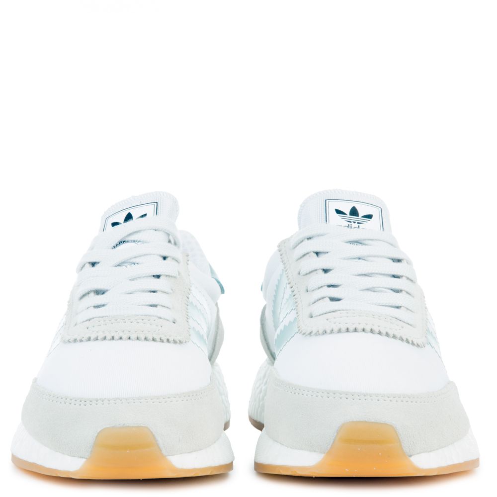 adidas Iniki Women's Off-White Sneakers FTWWHT/TACGRN/GUM3 7 adidas Iniki Women's Off-White Sneakers FTWWHT/TACGRN/GUM3