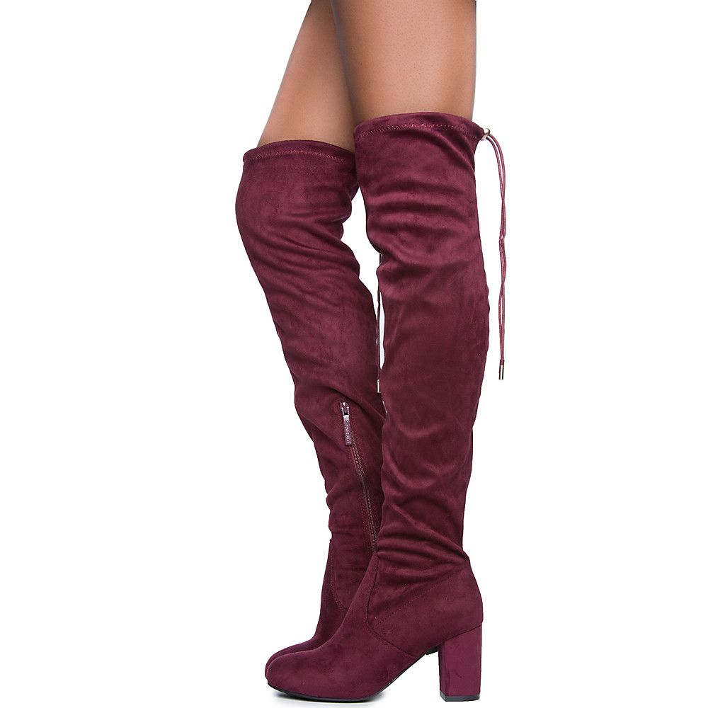 Bonita 02 Knee-High Boot Wine