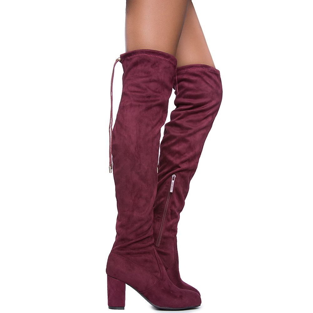 Bonita 02 Knee-High Boot Wine