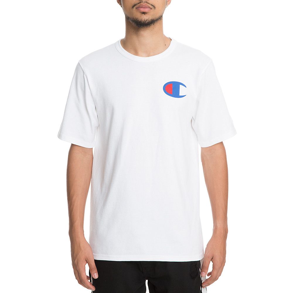 Men's Patriotic C Tee White