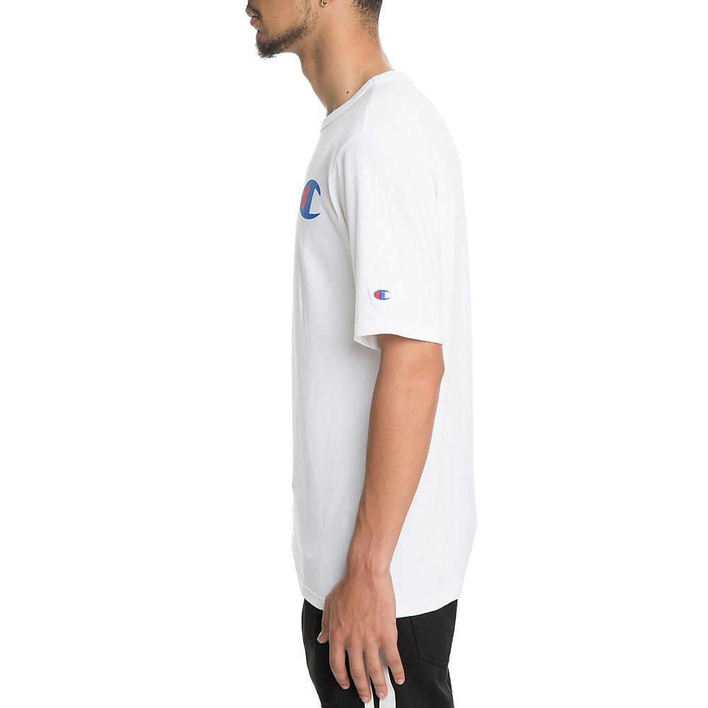 Men's Patriotic C Tee White