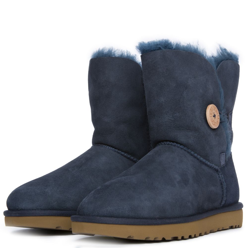 Women's Bailey Button II Boot Navy 4 Women's Bailey Button II Boot Navy