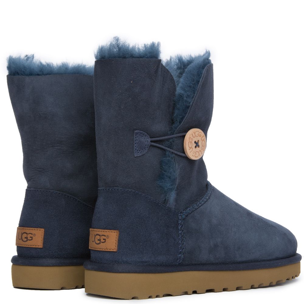 Women's Bailey Button II Boot Navy 5 Women's Bailey Button II Boot Navy