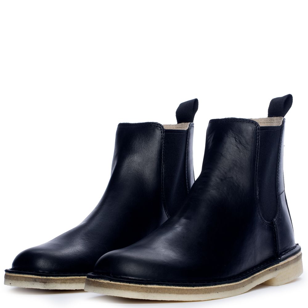 Men's Desert Peak Boot BLACK LEATHER 3 Men's Desert Peak Boot BLACK LEATHER