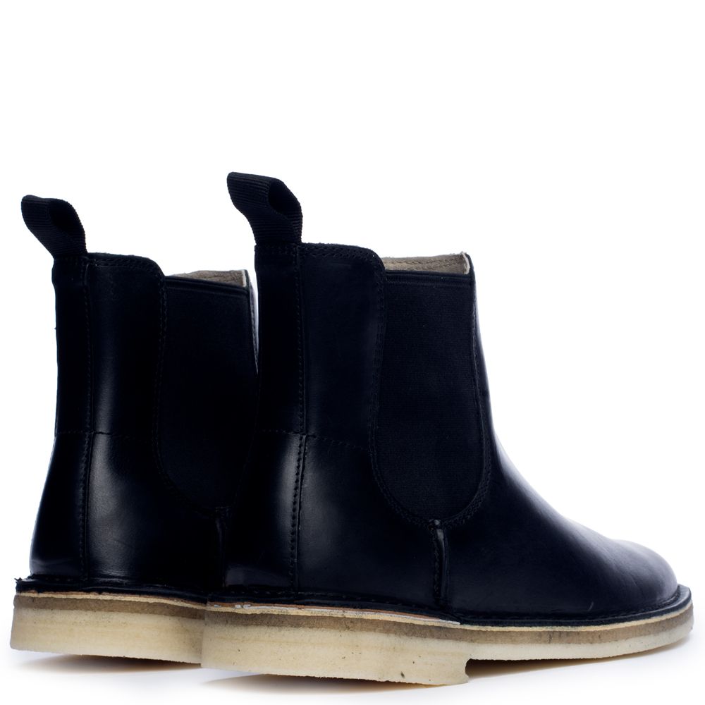 Men's Desert Peak Boot BLACK LEATHER 4 Men's Desert Peak Boot BLACK LEATHER