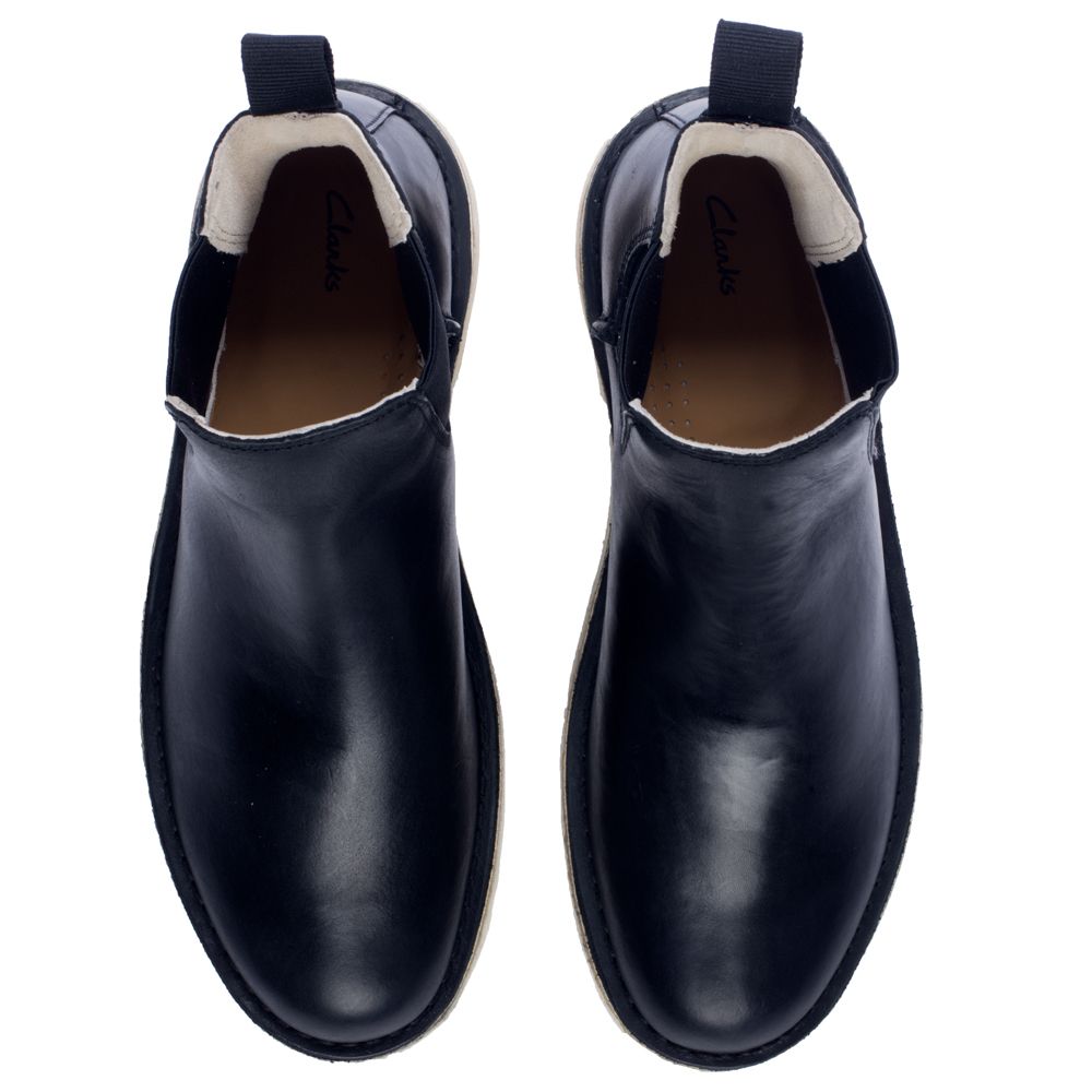 Men's Desert Peak Boot BLACK LEATHER 6 Men's Desert Peak Boot BLACK LEATHER