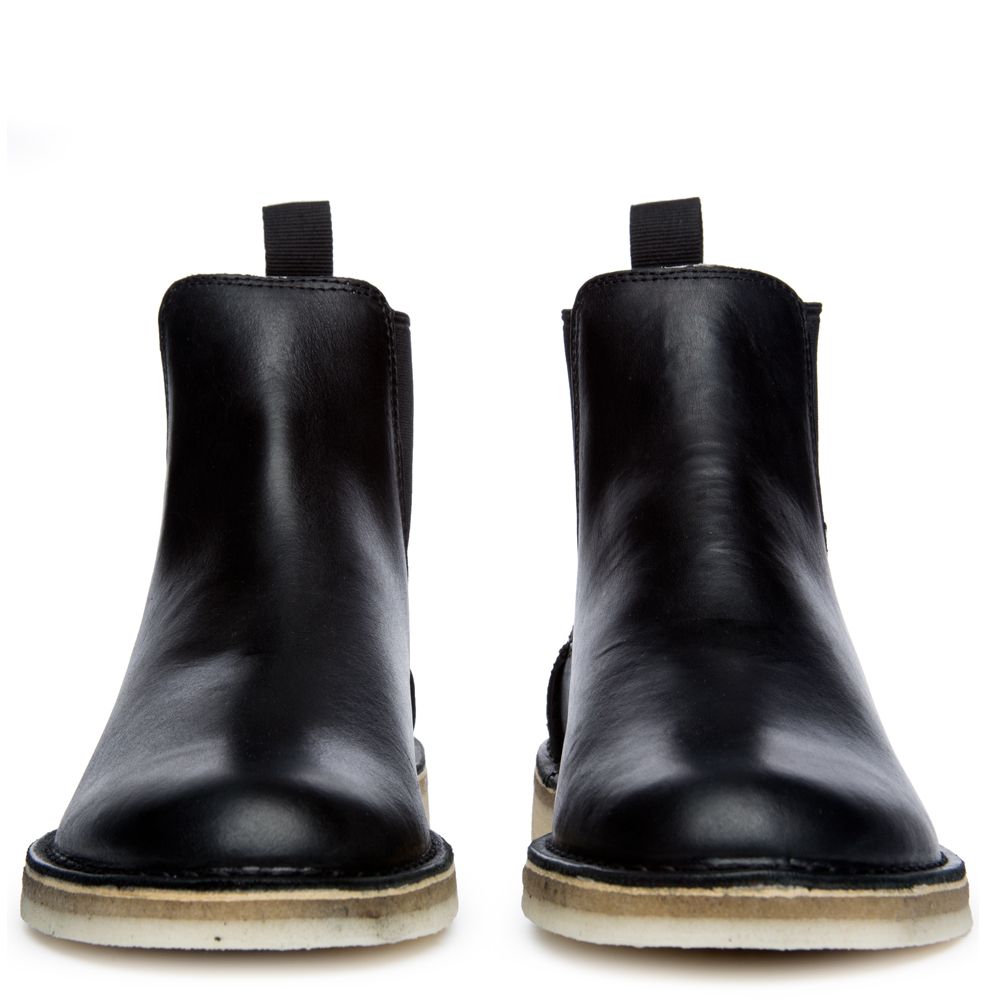 Men's Desert Peak Boot BLACK LEATHER 7 Men's Desert Peak Boot BLACK LEATHER