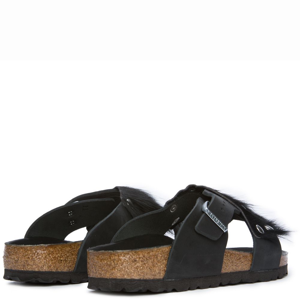 Guam Fur Sandal BLACK-BLACK 5 Guam Fur Sandal BLACK-BLACK