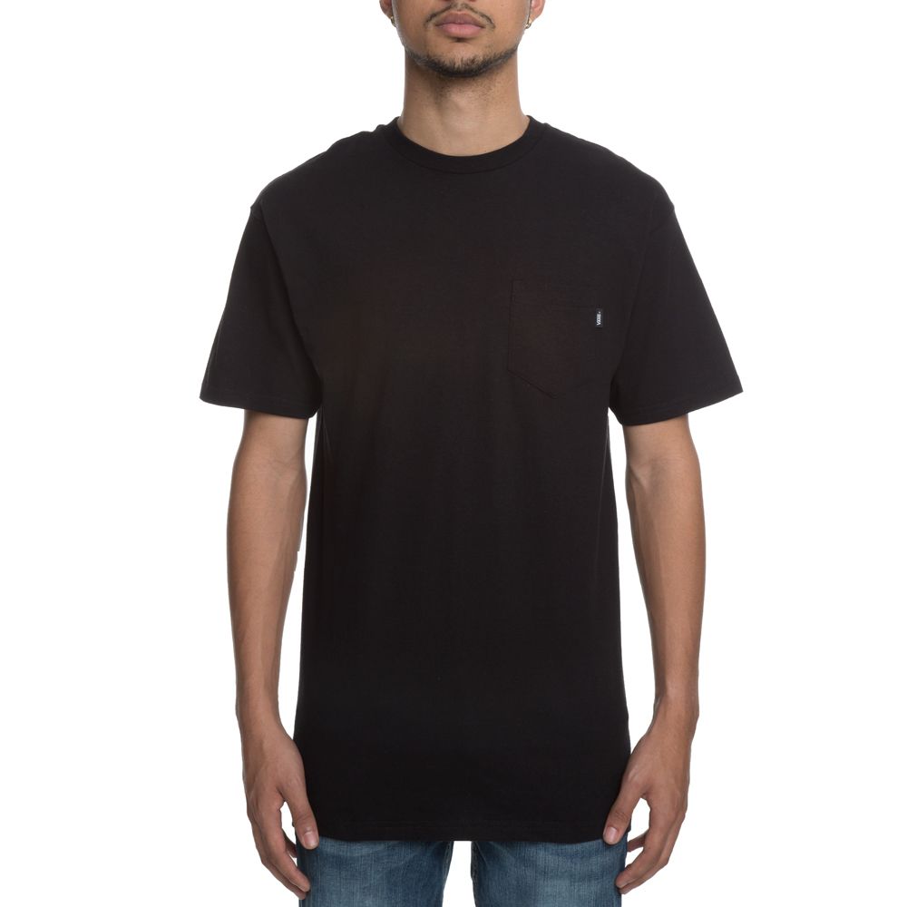 MEN'S VANS BIG HIT POCKET TEE BLACK