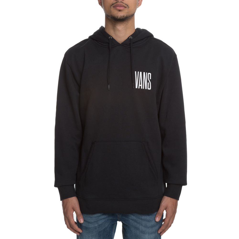 MEN'S VANS BIG HIT HOODIE BLACK/WHITE
