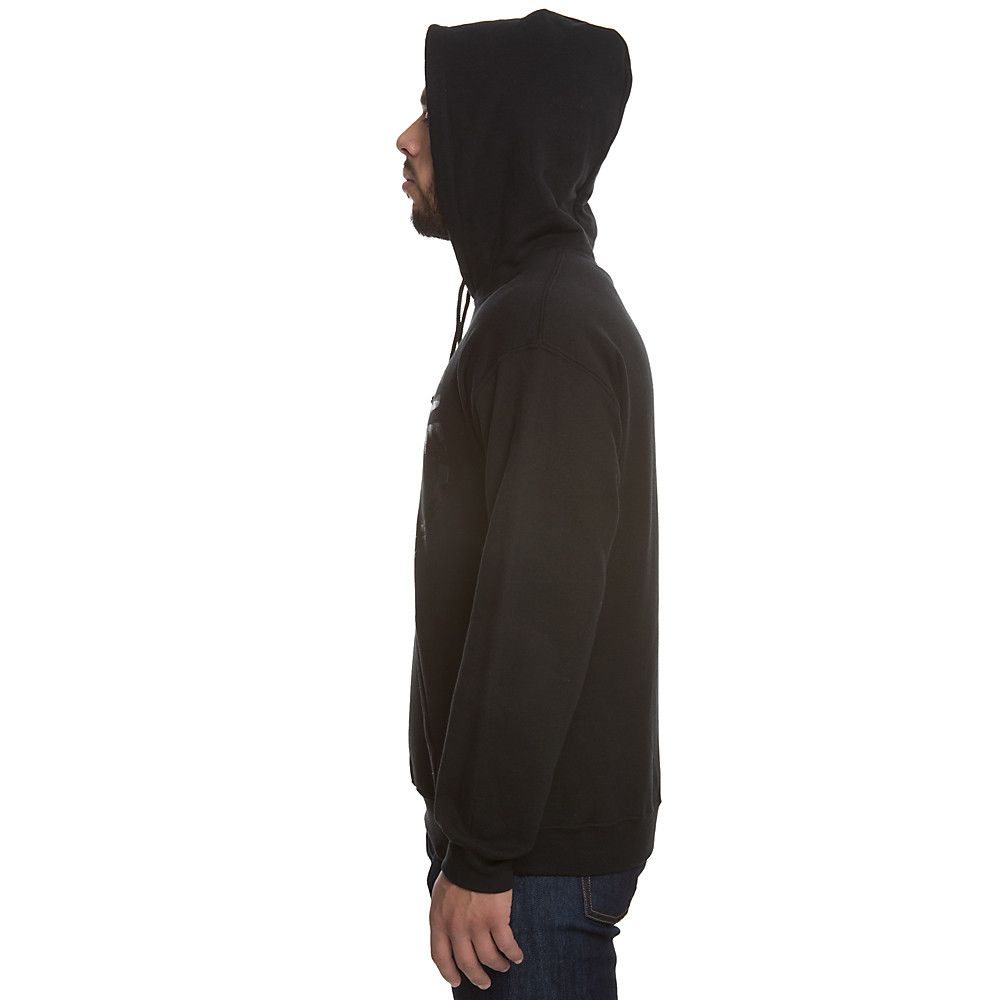 Men's Camo Logo Hoodie BLACK