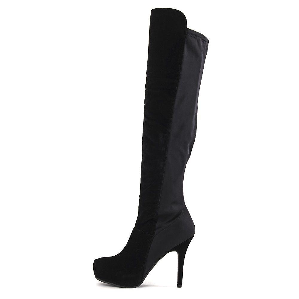 Women's Coexist Knee-High Boot BLACK