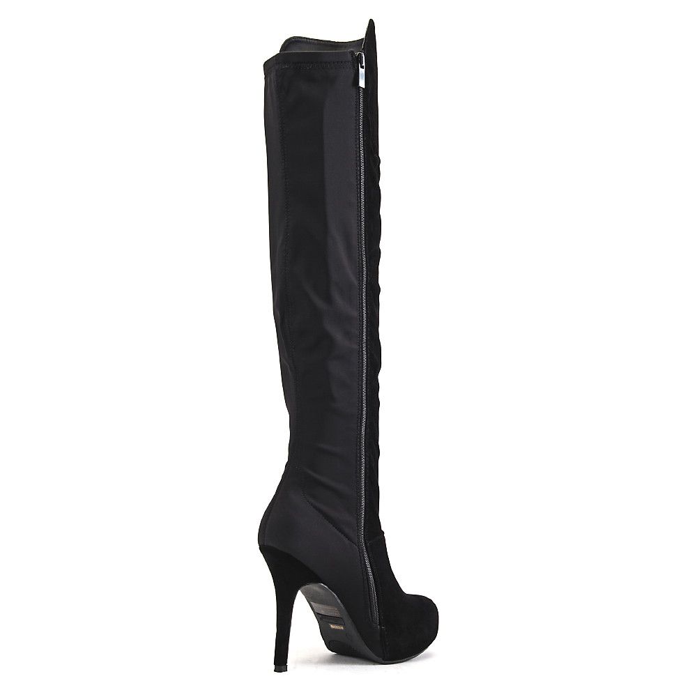 Women's Coexist Knee-High Boot BLACK