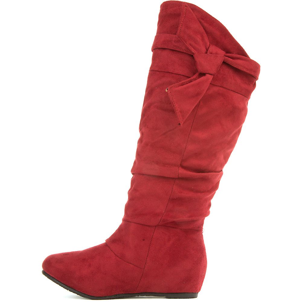Candies-06 Boots Red