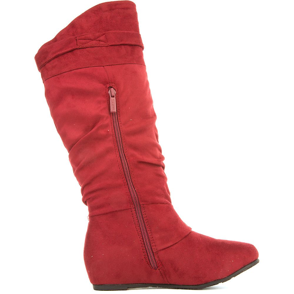 Candies-06 Boots Red