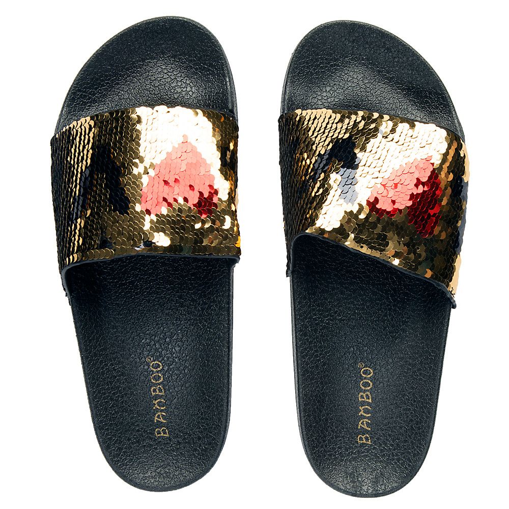 Cozy-48S Slide LOVE SEQUIN