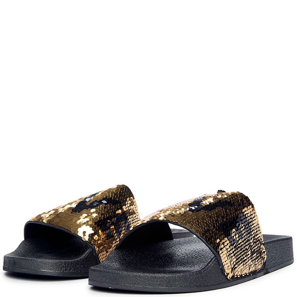 Cozy-48S Slide LOVE SEQUIN