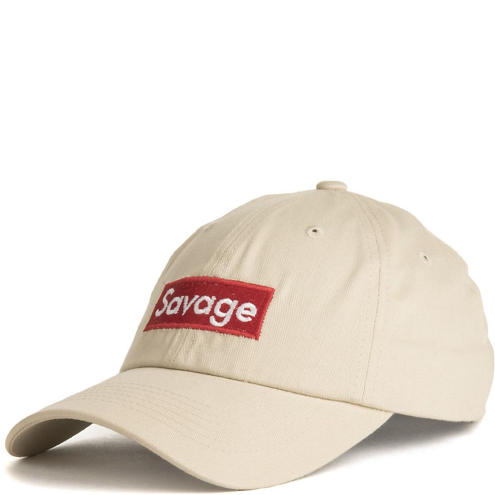 Men's Savage Dad Hat Tan