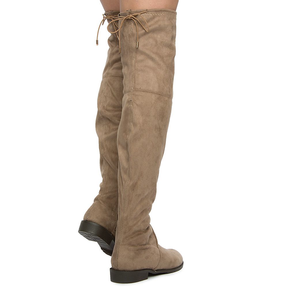 Anora Flat Boot Beige 4 Anora Flat Boot Beige