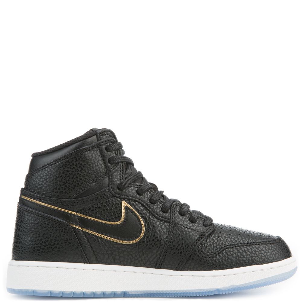 Air Jordan 1 Retro High BLACK/METALLIC GOLD/SUMMIT WHITE