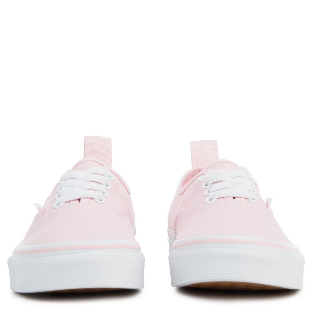 PRESCHOOL VANS AUTHENTIC ELASTIC LACE CHALK PINK/TRUE WHITE 7 PRESCHOOL VANS AUTHENTIC ELASTIC LACE CHALK PINK/TRUE WHITE