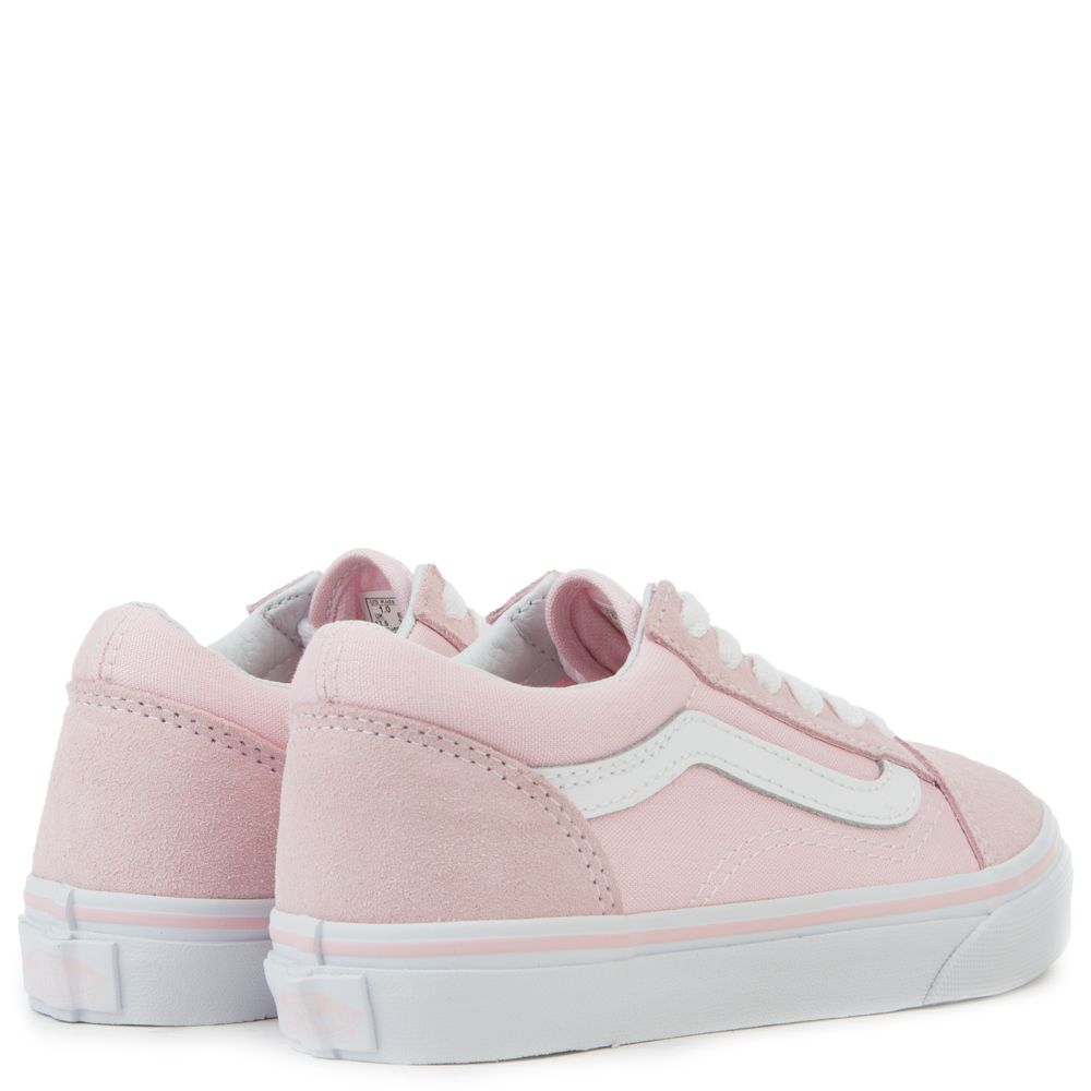 OLD SKOOL (GS) CHALK PINK/TRUE WHITE 4 OLD SKOOL (GS) CHALK PINK/TRUE WHITE